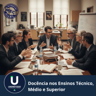 DOCÊNCIA NOS ENSINOS MÉDIO, TÉCNICO E SUPERIOR